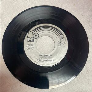 Vicki Lawrence Black Vinyl Record 45 rpm